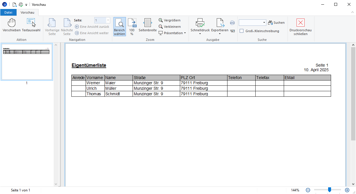 Vergrößern Sie das Bild durch Mausklick