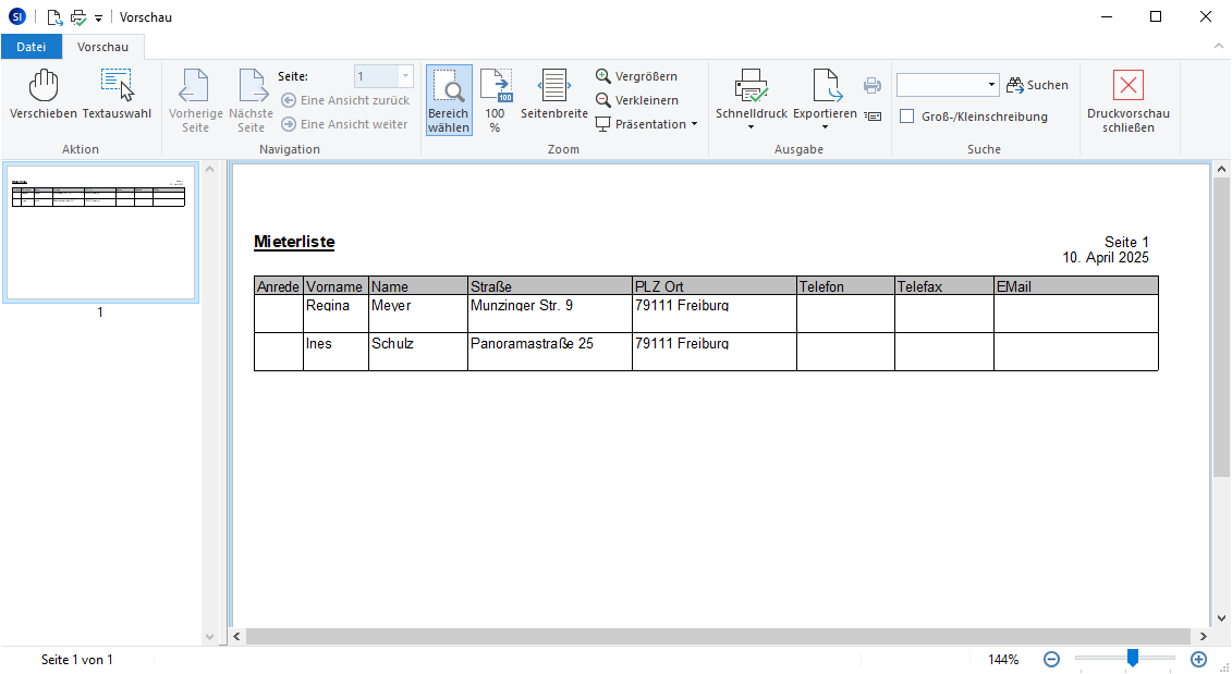 Vergrößern Sie das Bild durch Mausklick
