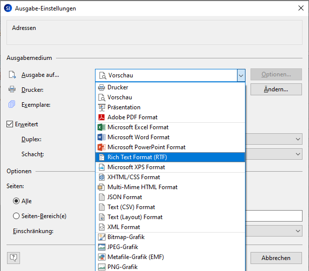 Vergrößern Sie das Bild durch Mausklick